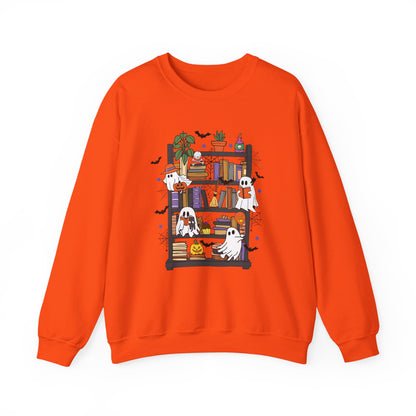 Ghost Library Gildan Crewneck Sweatshirt