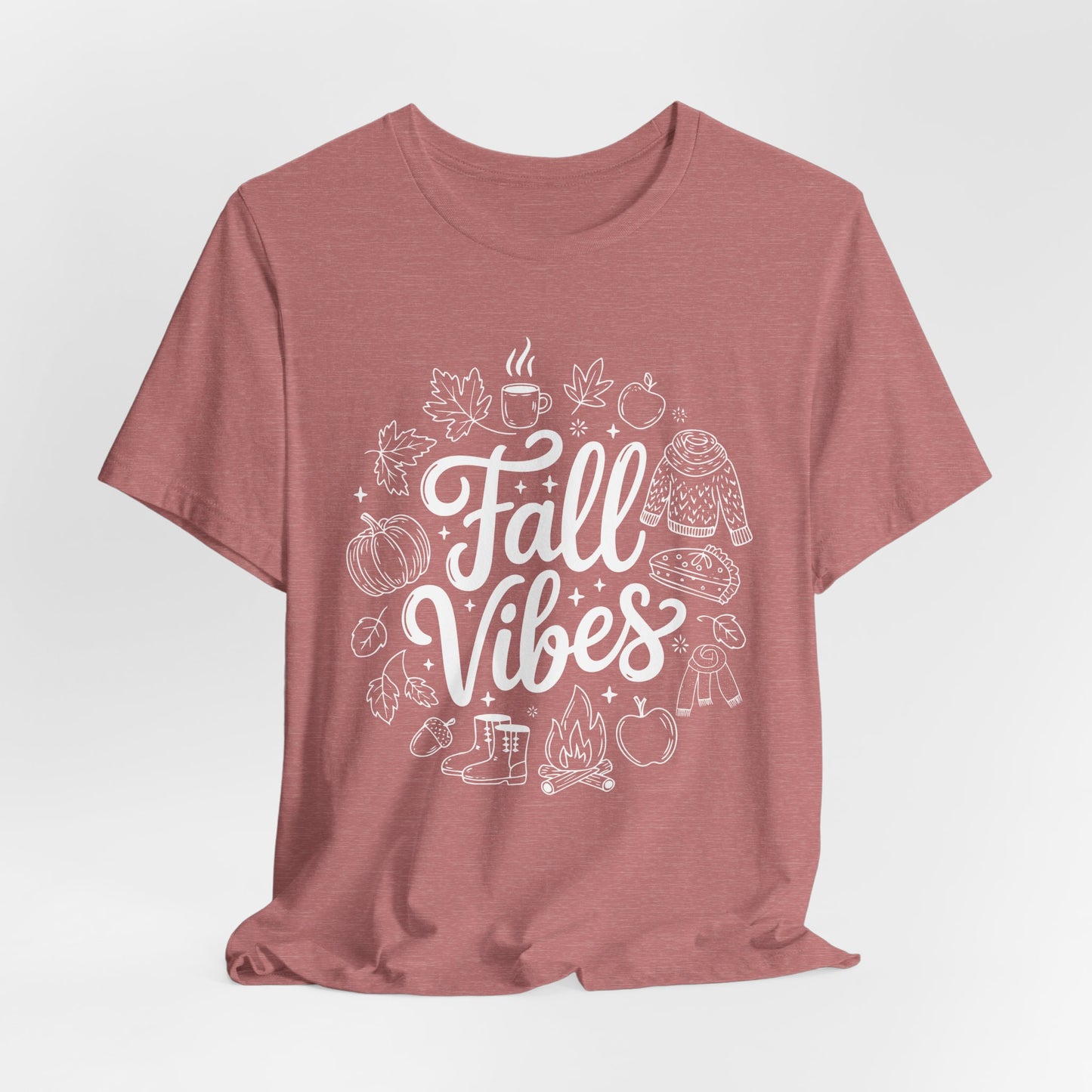 Fall Vibes Unisex Tee - Cozy Autumn T-shirt