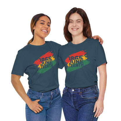 Juneteenth Celebratory Tee - Unisex Jersey Short Sleeve Shirt