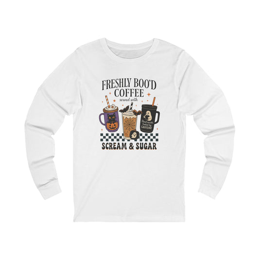 Freshly Boo'd Coffee Long Sleeve Tee