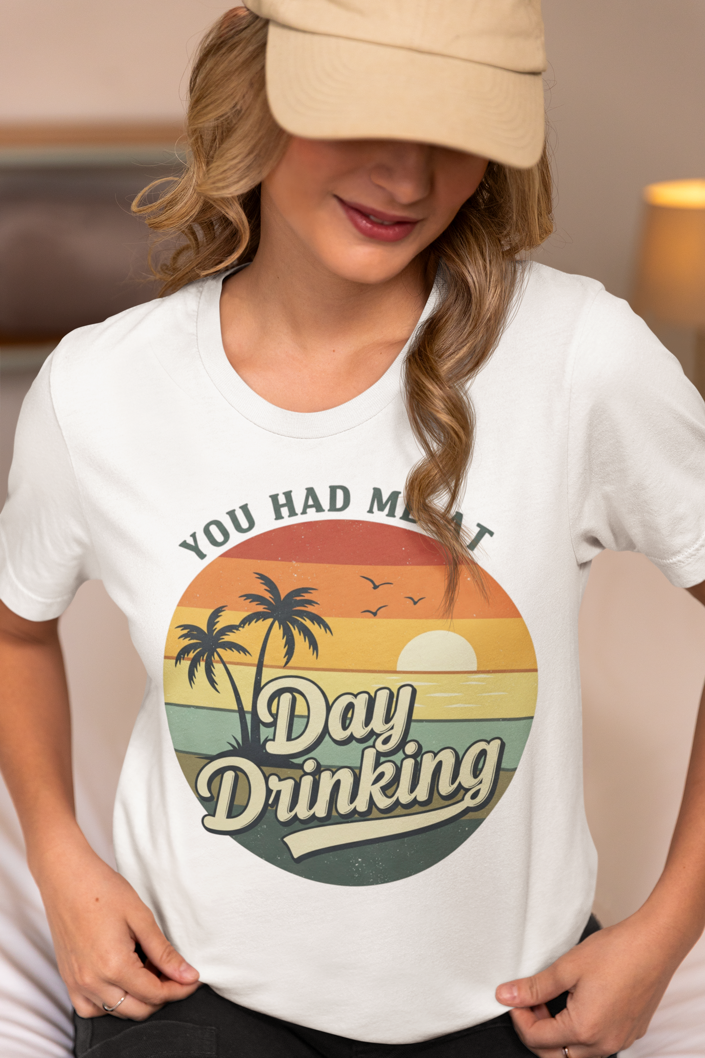 Day Drinking Unisex Tee, Casual Summer Shirt