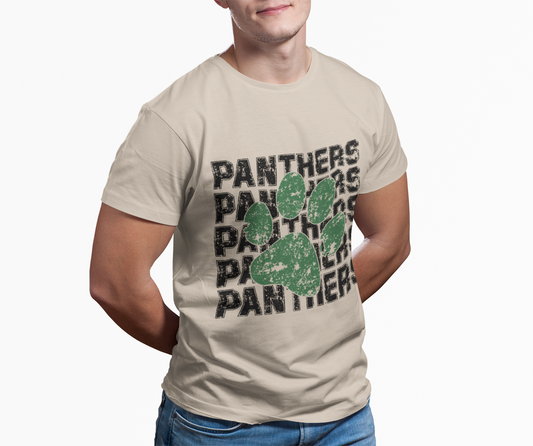 Panther Pride Unisex Jersey Short Sleeve Tee - School Spirit Shirt, Team Merchandise, Animal Theme, Casual Wear, Gift for Supporters