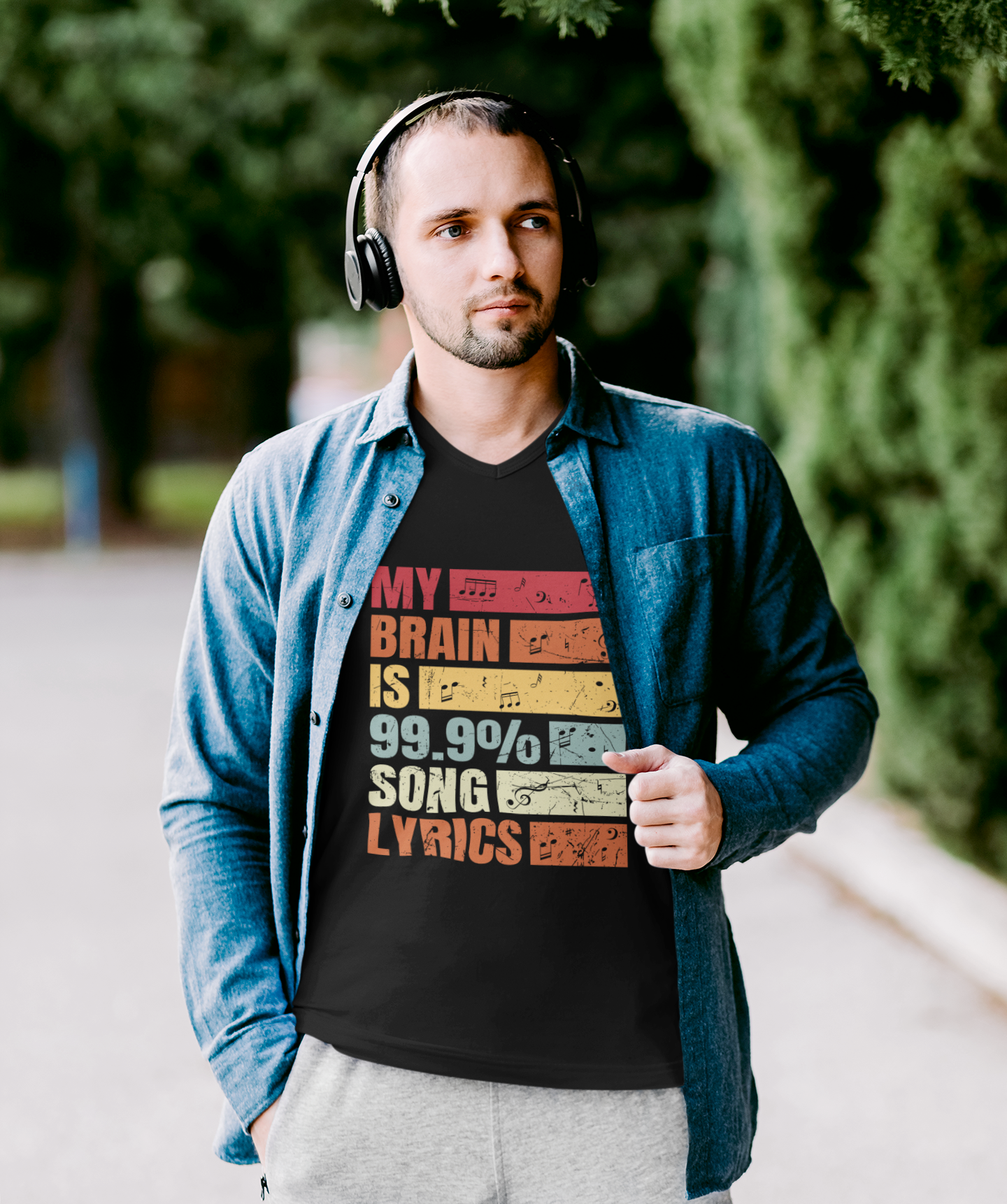 Song Lyrics Unisex Tee, Music Lover Shirt, Gift for Musicians, Funny T-Shirt, Song Lyric Apparel