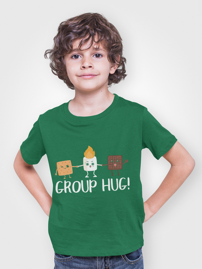 Youth Short Sleeve Tee, Smores Group Hug Tee