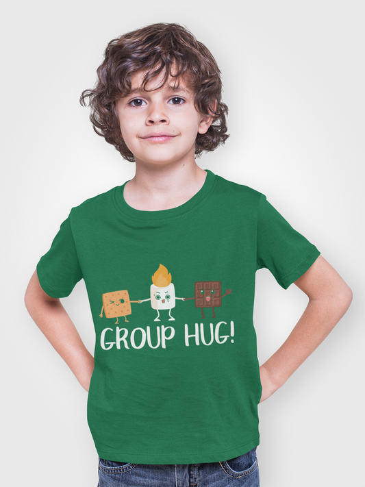 Youth Short Sleeve Tee, Smores Group Hug Tee