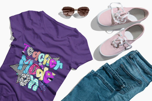 Colorful Teacher Mode Unisex Tee