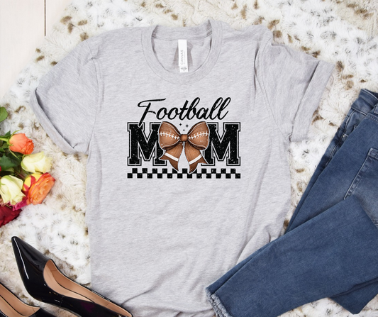 Football Mom Tee, Sporty T-Shirt
