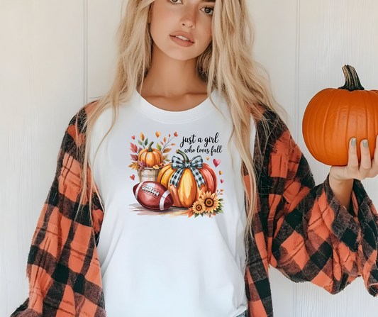 Fall Love Long Sleeve Tee, Cozy Autumn Shirt