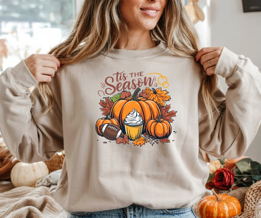 Tis thr Season Sweatshirt, Cozy Fall Crewneck
