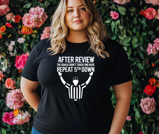 Sports Referee Clueless Funny Tshirt