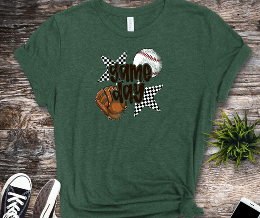 Game Day Unisex Jersey Tee - Perfect for Baseball Fans, Sports Events, Tailgating, Birthdays, or Game Nights