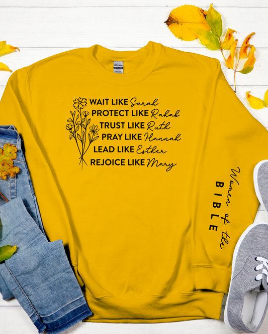 Women of the Bible Gildan Crewneck Sweatshirt