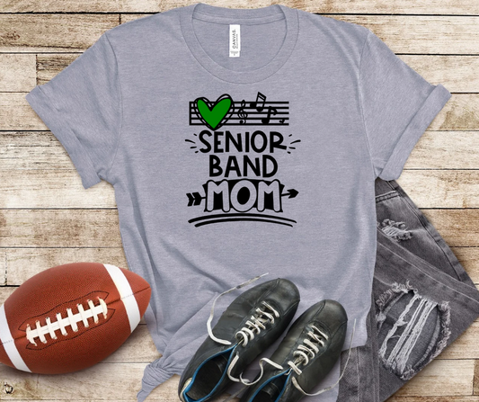 Senior Band Mom Bella Canvas T-Shirt