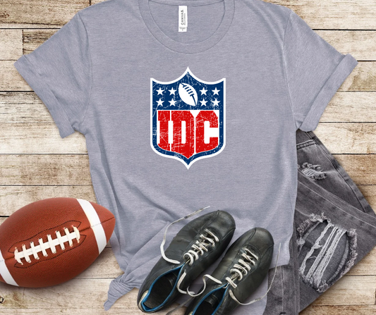 I Don't Care NFL IDC Bella Canvas T-Shirt