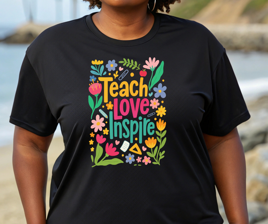 Teach Love Inspire Gildan Softstyle Tshirt