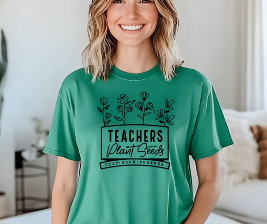 Teachers Plant Seeds Gildan Softstyle Tshirt