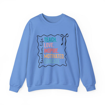 Teach Love Inspire Gildan Crewneck Sweatshirt