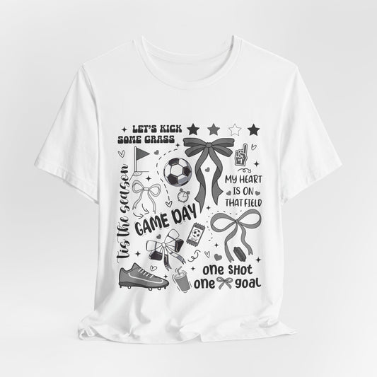 Soccer Game Day Collage Bella Canvas Tee