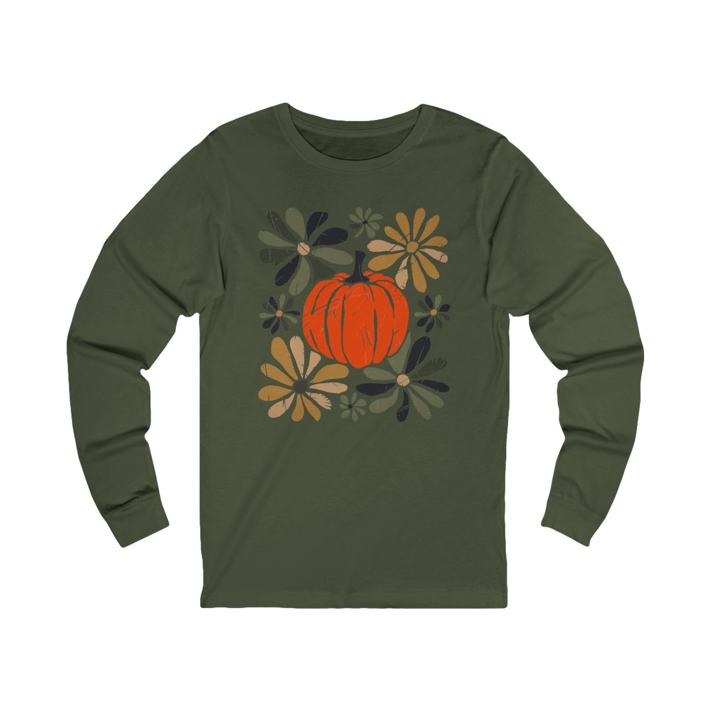 Autumn Pumpkin Long Sleeve Tee