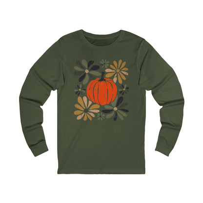 Autumn Pumpkin Long Sleeve Tee