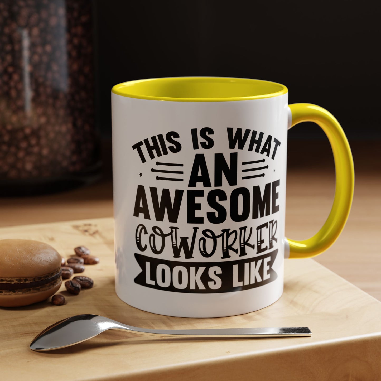 Awesome Coworker Accent Coffee Mug -11oz