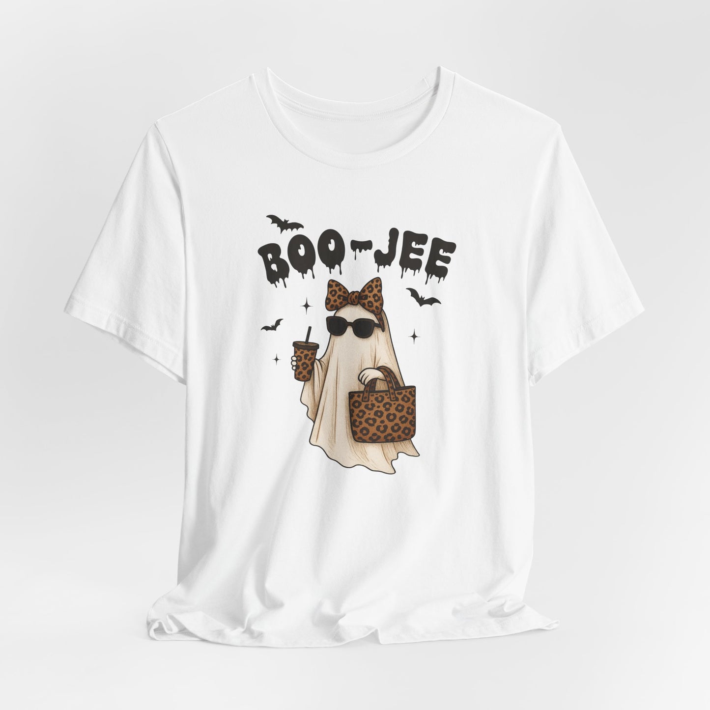 Boo-Jee Ghost Tee, Unisex Halloween Shirt