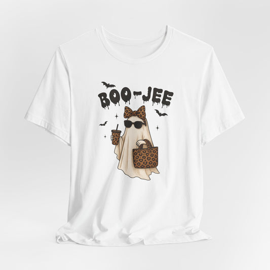 Boo-Jee Ghost Tee, Unisex Halloween Shirt