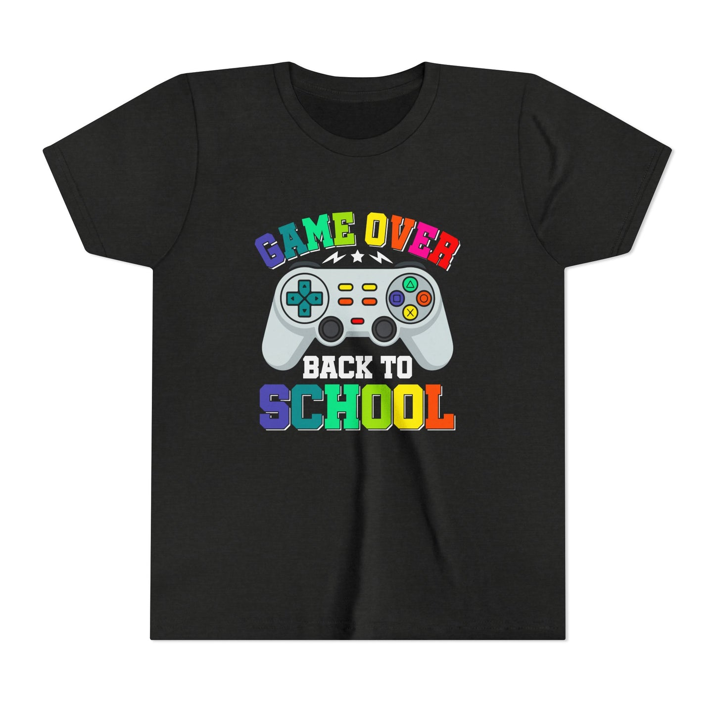 Game Over Back to School Tee for Kids