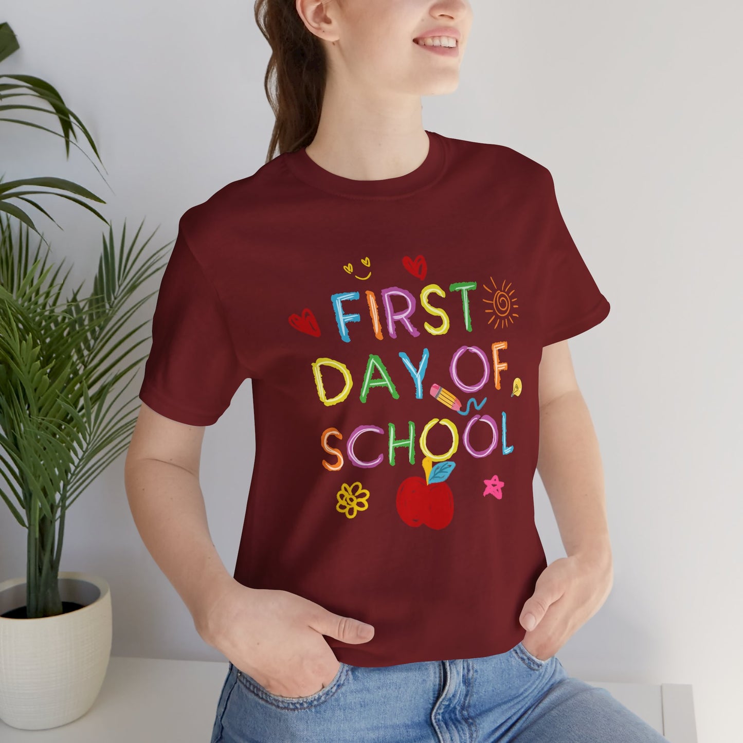 Back-to-School Fun Tee, Unisex Jersey Short Sleeve Tee