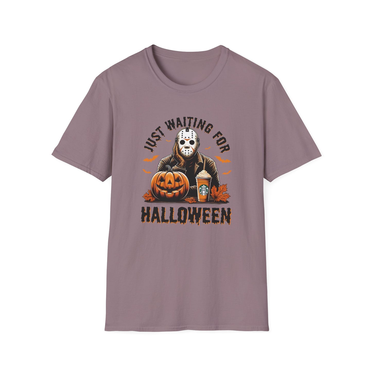 Just Waiting for Halloween Movie Graphic Tee, Unisex Softstyle T-Shirt