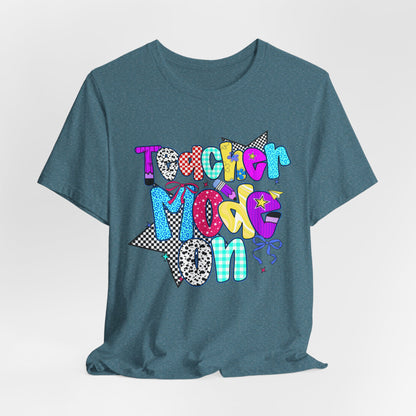 Colorful Teacher Mode Unisex Tee