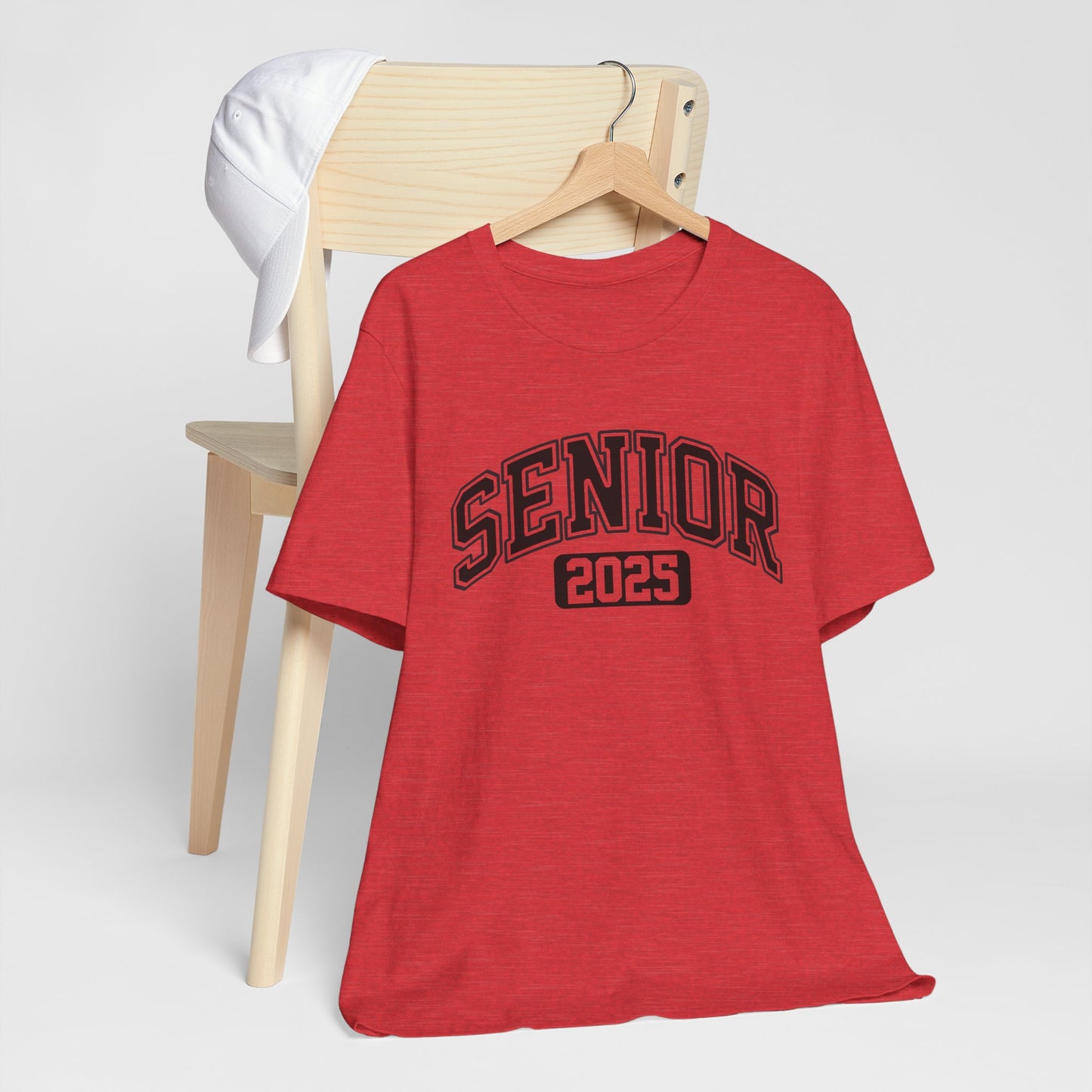Senior 2025 Unisex Jersey Tee, Graduation Shirt, Class of 2025 Apparel, Senior Year T-Shirt, Back to School Top