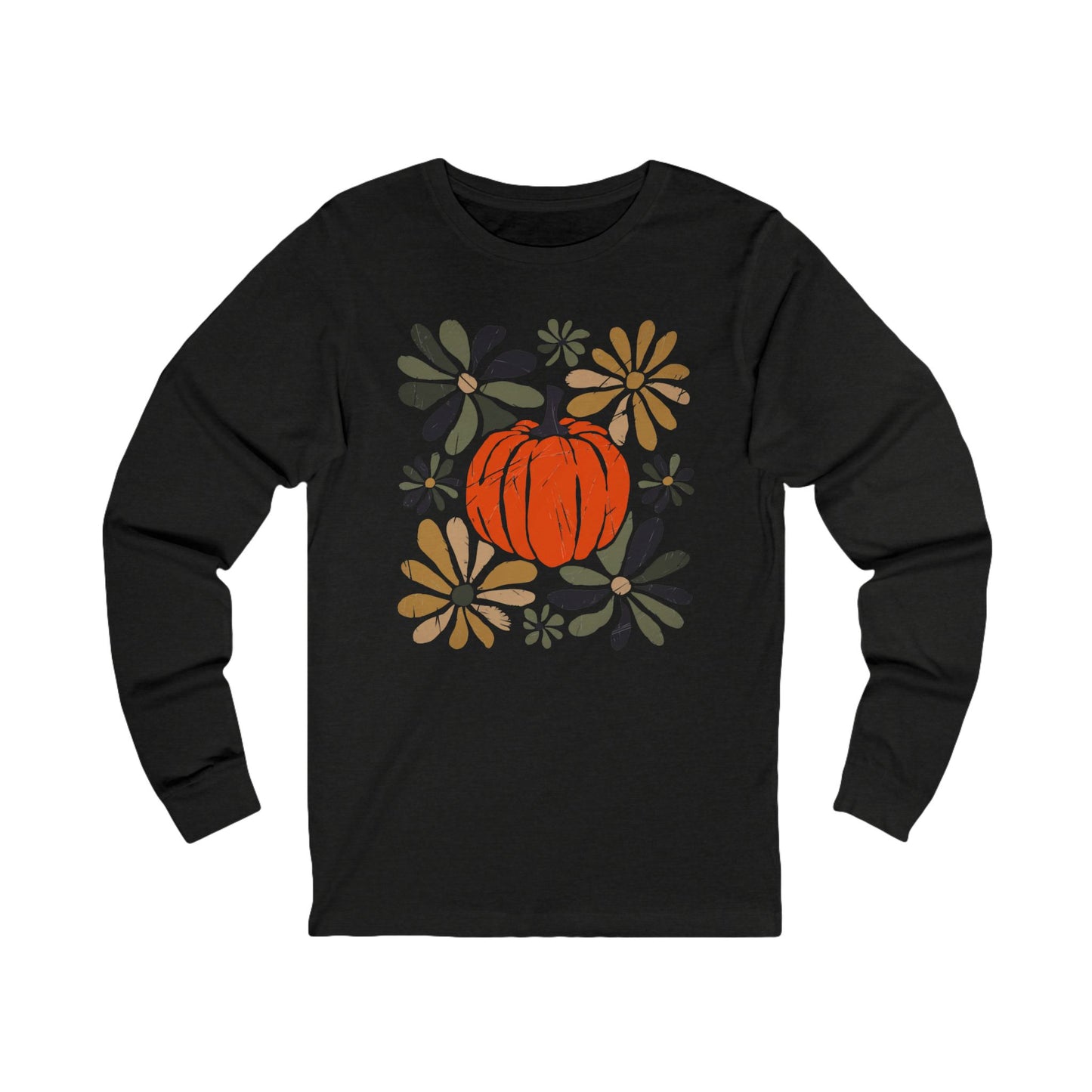 Autumn Pumpkin Long Sleeve Tee