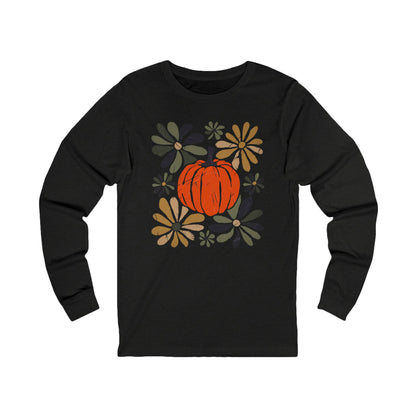 Autumn Pumpkin Long Sleeve Tee