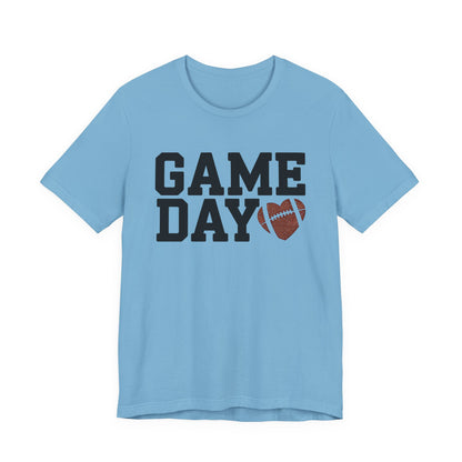 Game Day Football Heart Unisex Tee