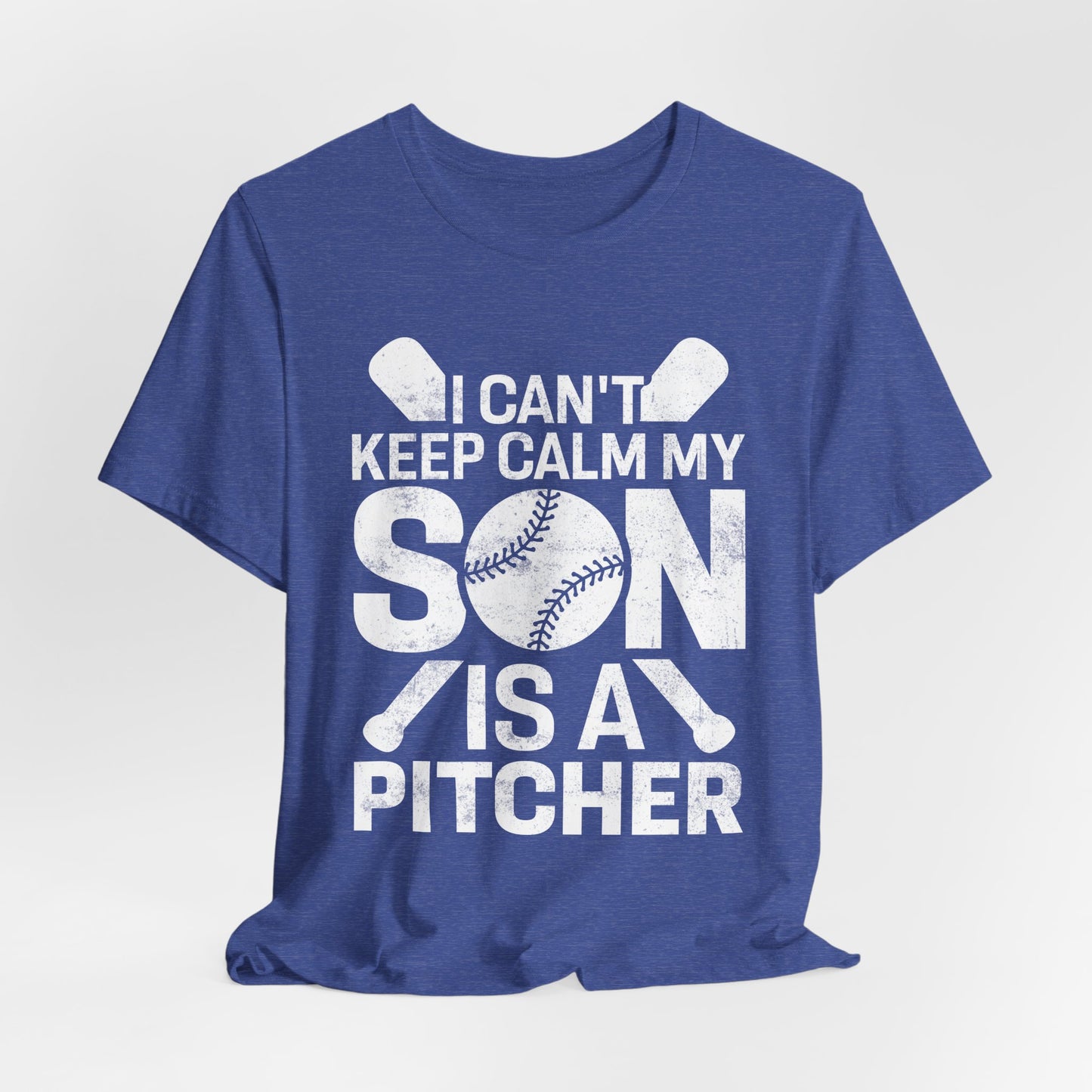 Baseball Mom Tee - 'I Can't Keep Calm My Son Is A Pitcher'