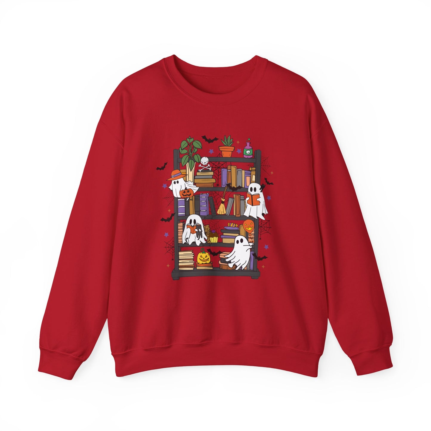 Ghost Library Gildan Crewneck Sweatshirt