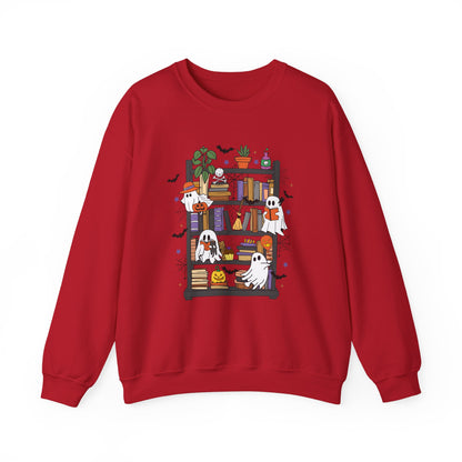 Ghost Library Gildan Crewneck Sweatshirt