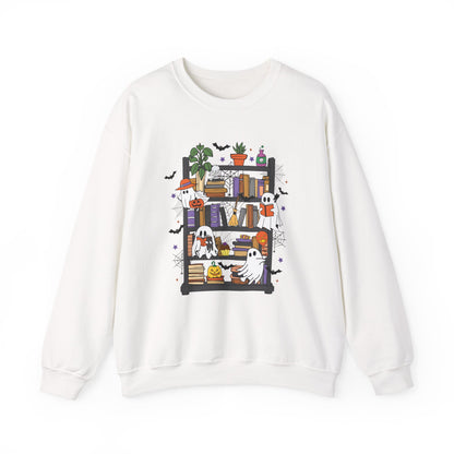 Ghost Library Gildan Crewneck Sweatshirt
