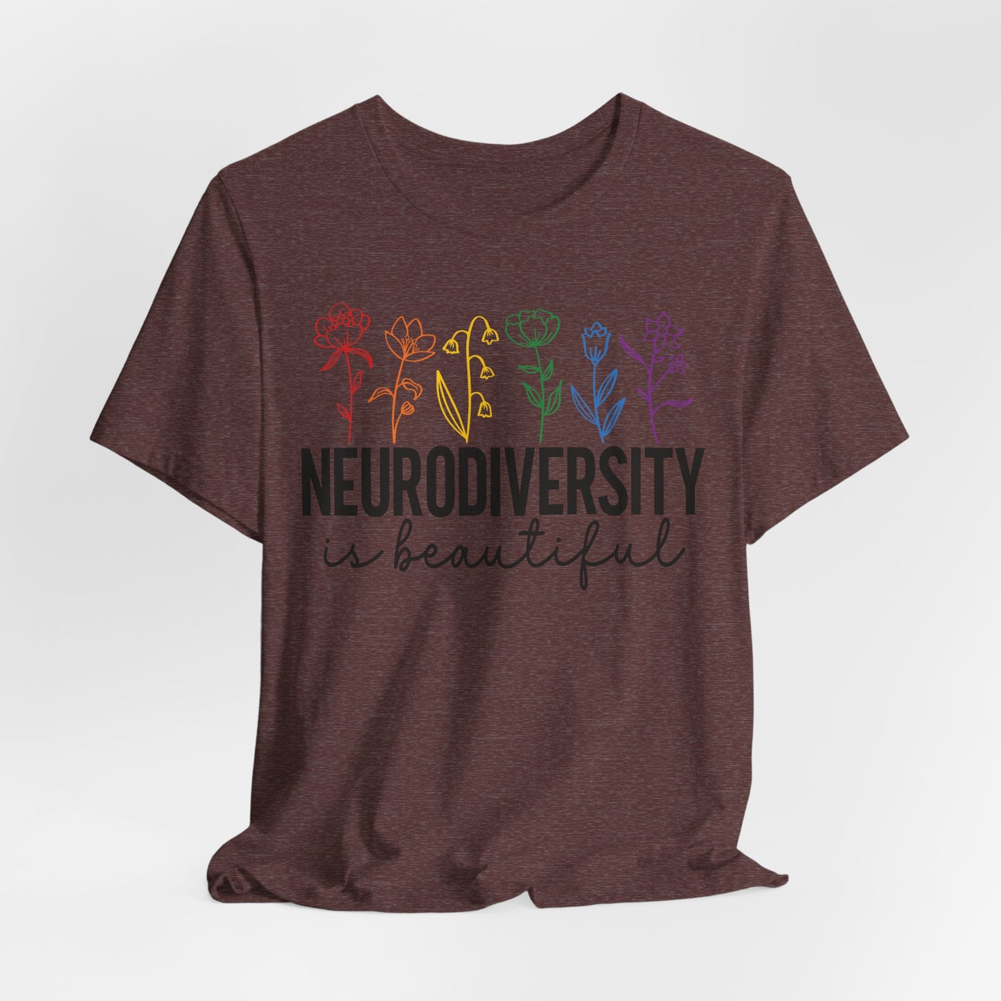 Neurodiversity is Beautiful Tee - Unisex Short Sleeve T-Shirt
