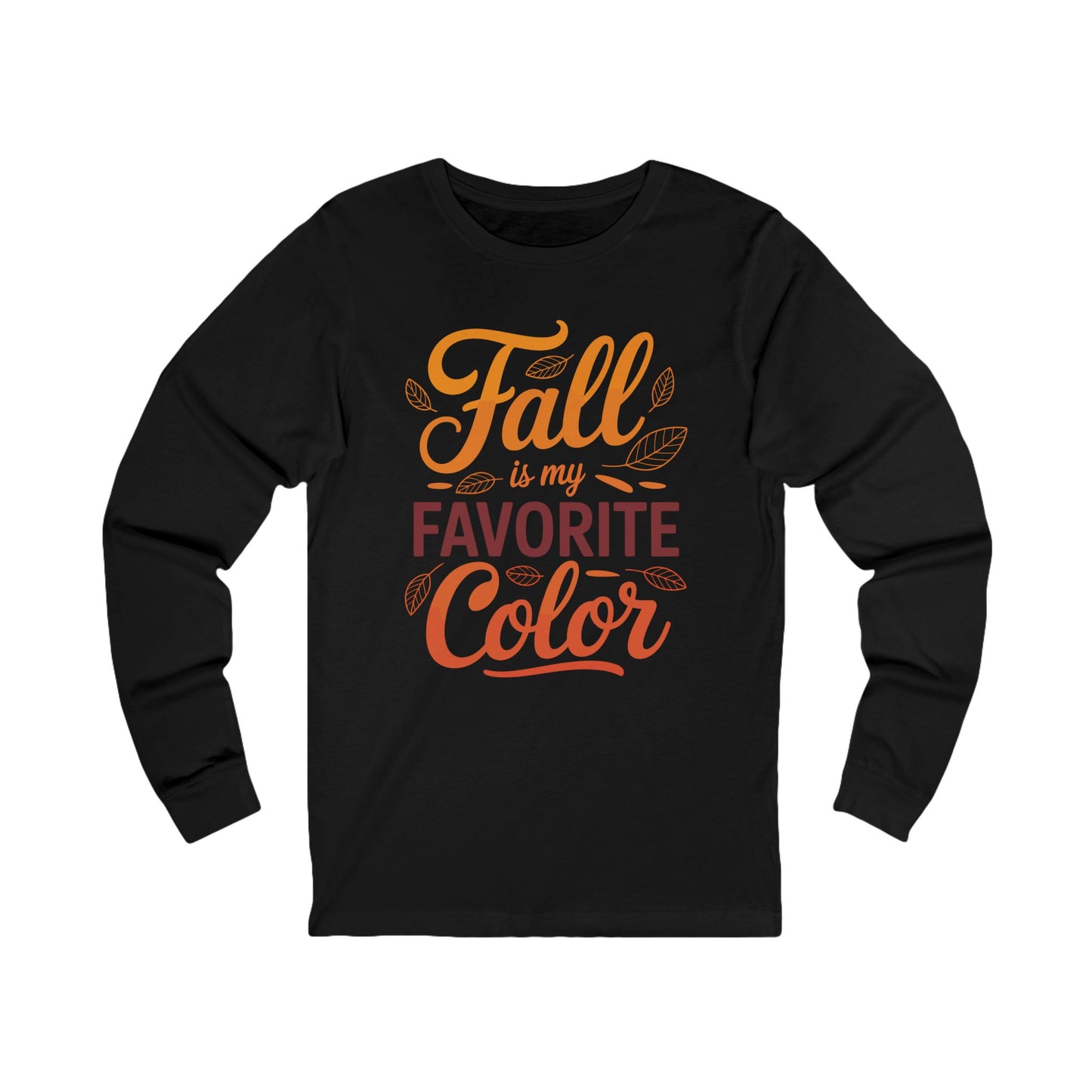 Fall Favorite Color Long Sleeve Tee