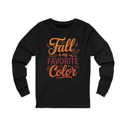 Fall Favorite Color Long Sleeve Tee