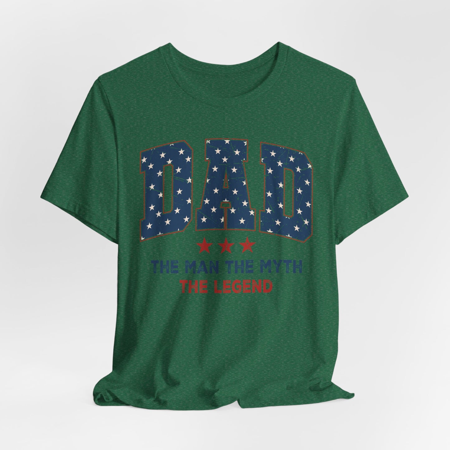 4th of July Dad Unisex Tee - The Man, The Myth, The Legend