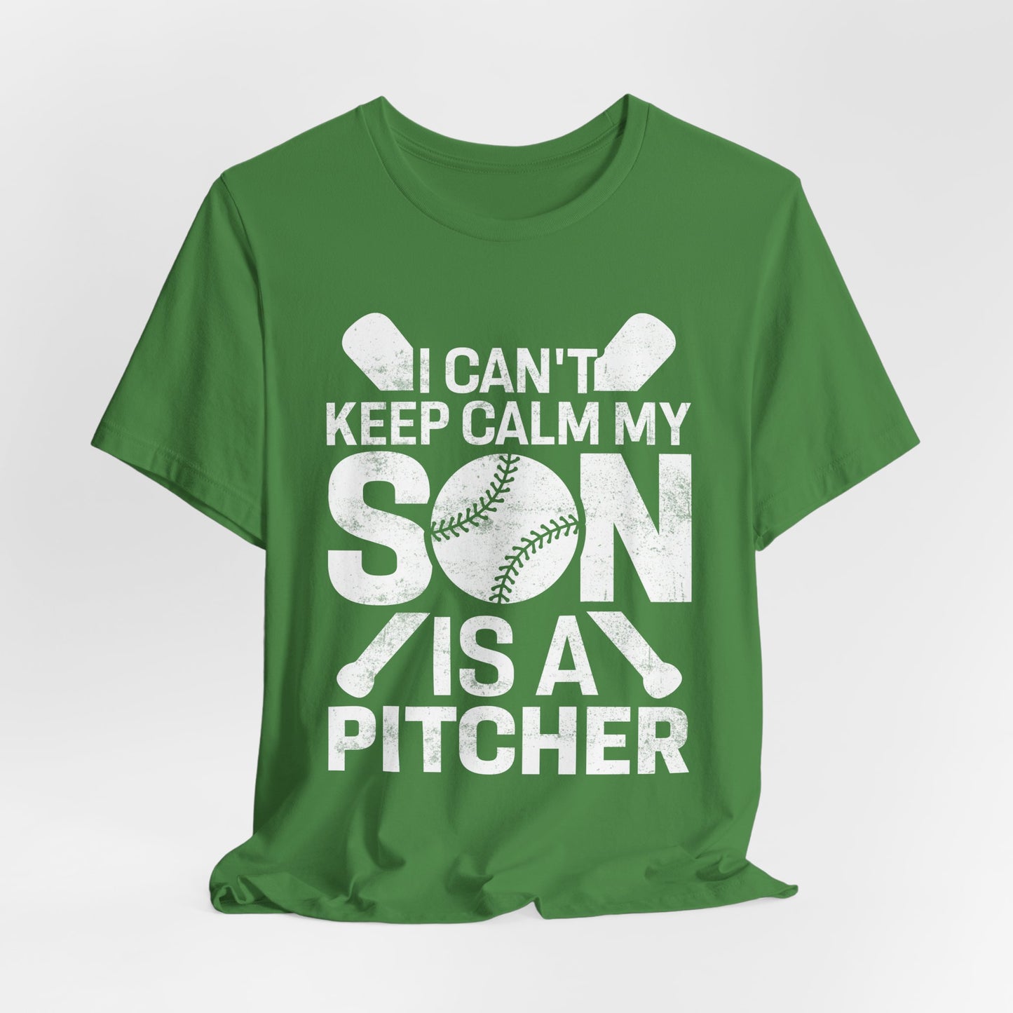 Baseball Mom Tee - 'I Can't Keep Calm My Son Is A Pitcher'