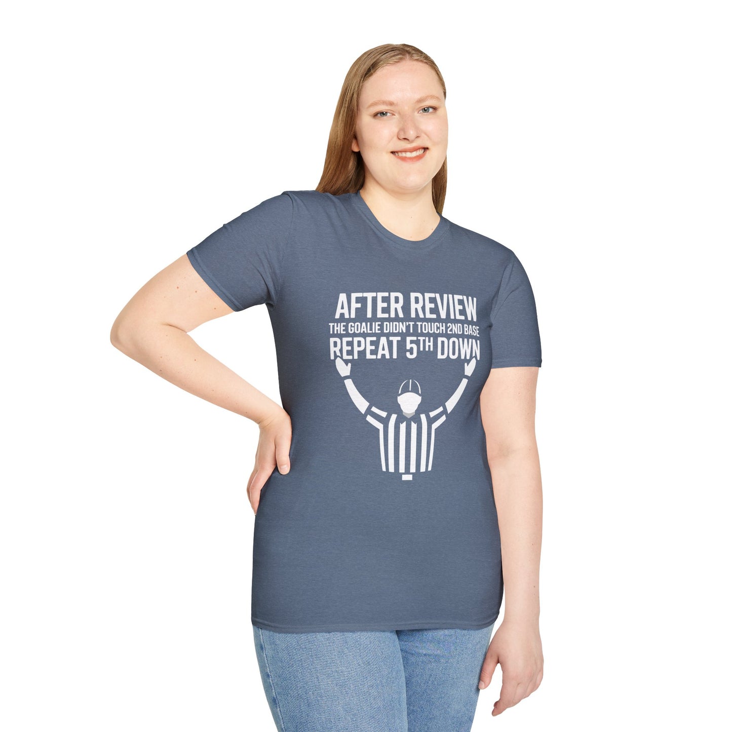 Sports Referee Clueless Funny Tshirt