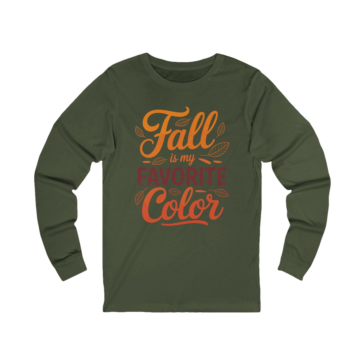 Fall Favorite Color Long Sleeve Tee