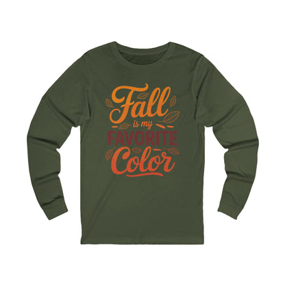 Fall Favorite Color Long Sleeve Tee