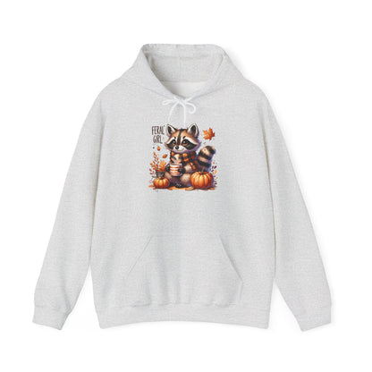 Autumn Feral Raccoon Hoodie