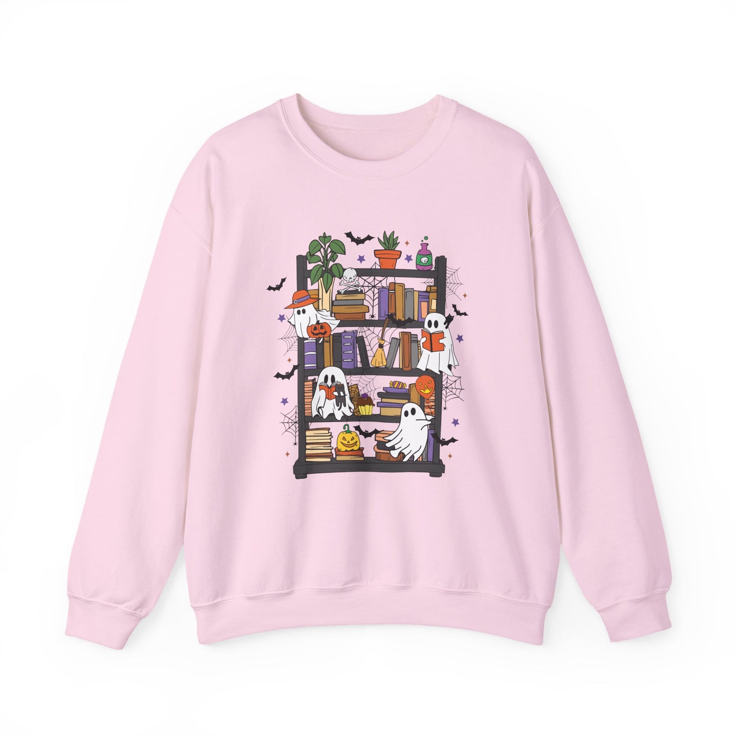 Ghost Library Gildan Crewneck Sweatshirt