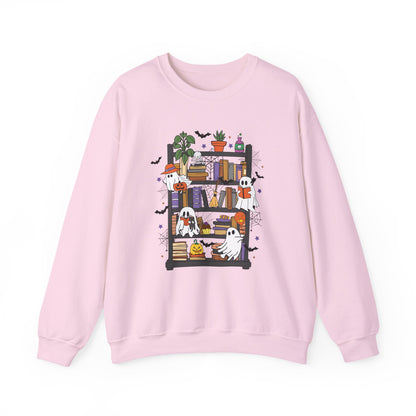 Ghost Library Gildan Crewneck Sweatshirt